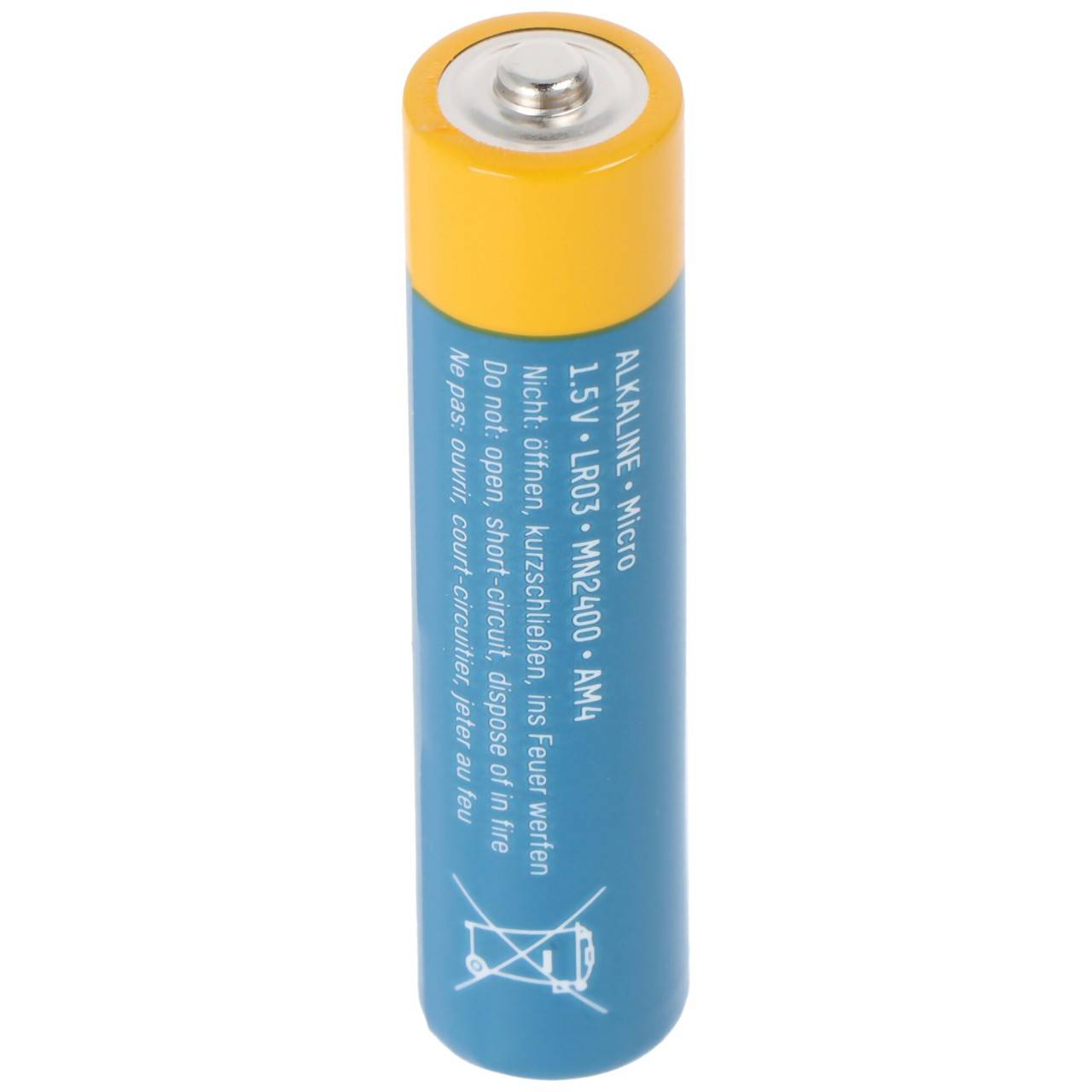 Ansmann X-Power Batteria alcalina Micro AAA, LR3, blister di carta da 2 pezzi-4