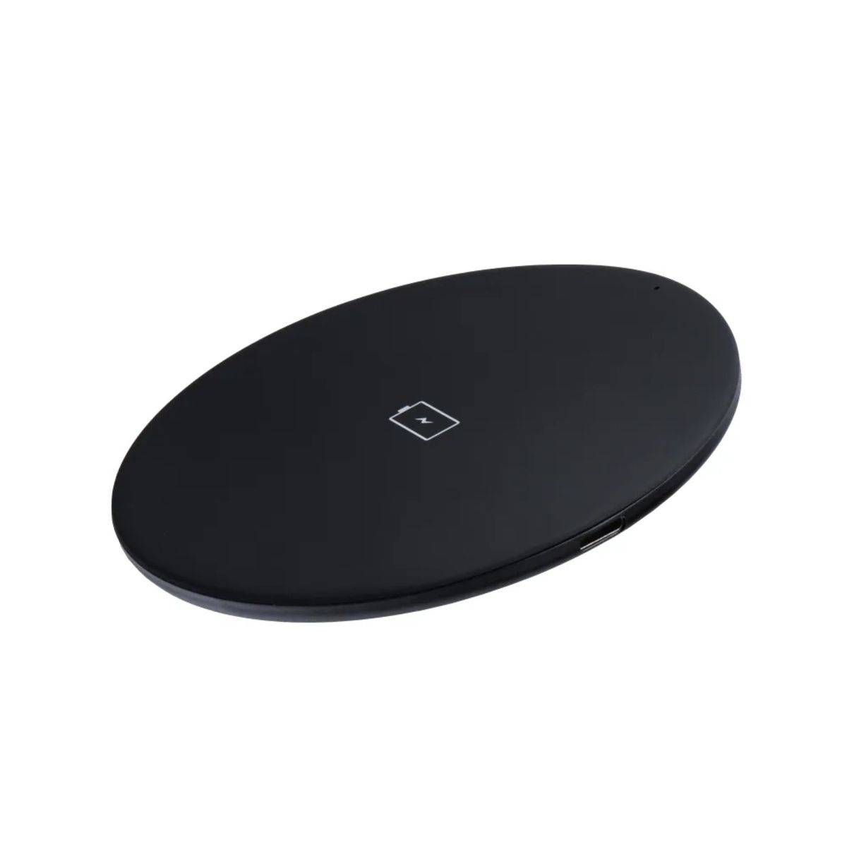 Caricabatterie rapido induttivo nero da 15 W - con cavo da USB tipo C a USB tipo A-2