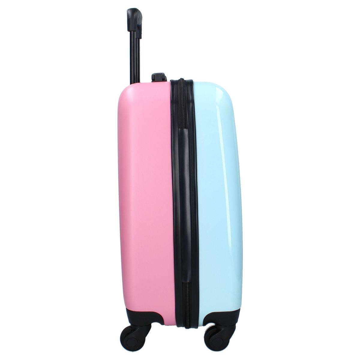 Valigia trolley Hello Kitty “Voyage Vibes” – blu-rosa con un design giocoso-1