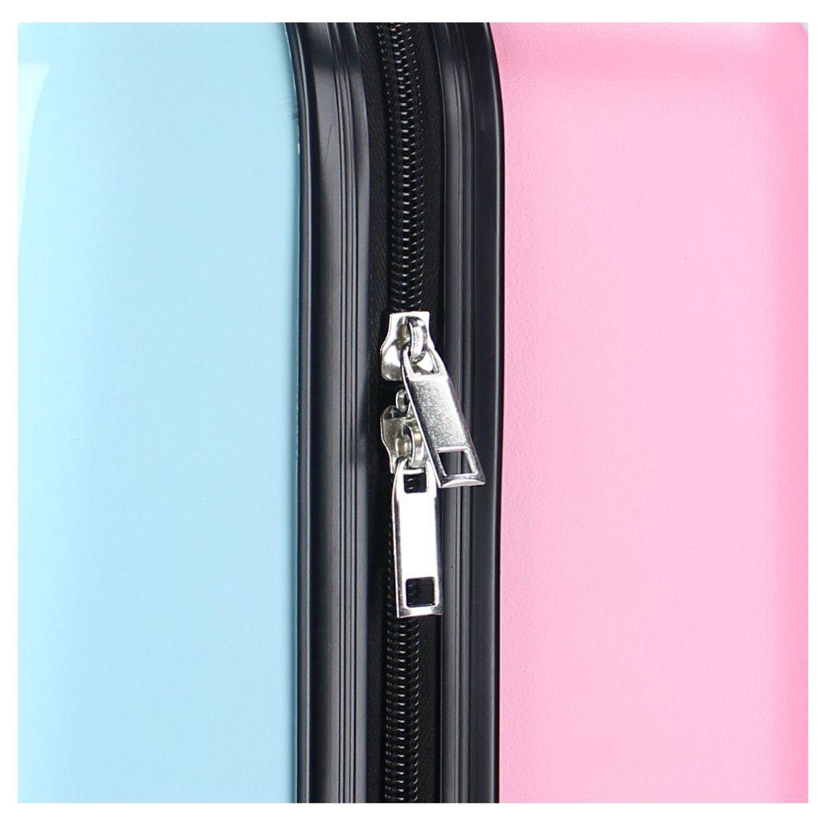 Valigia trolley Hello Kitty “Voyage Vibes” – blu-rosa con un design giocoso-3