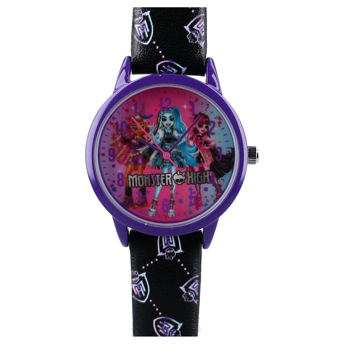 Orologio Monster High: orologio viola per ragazze e fan-1