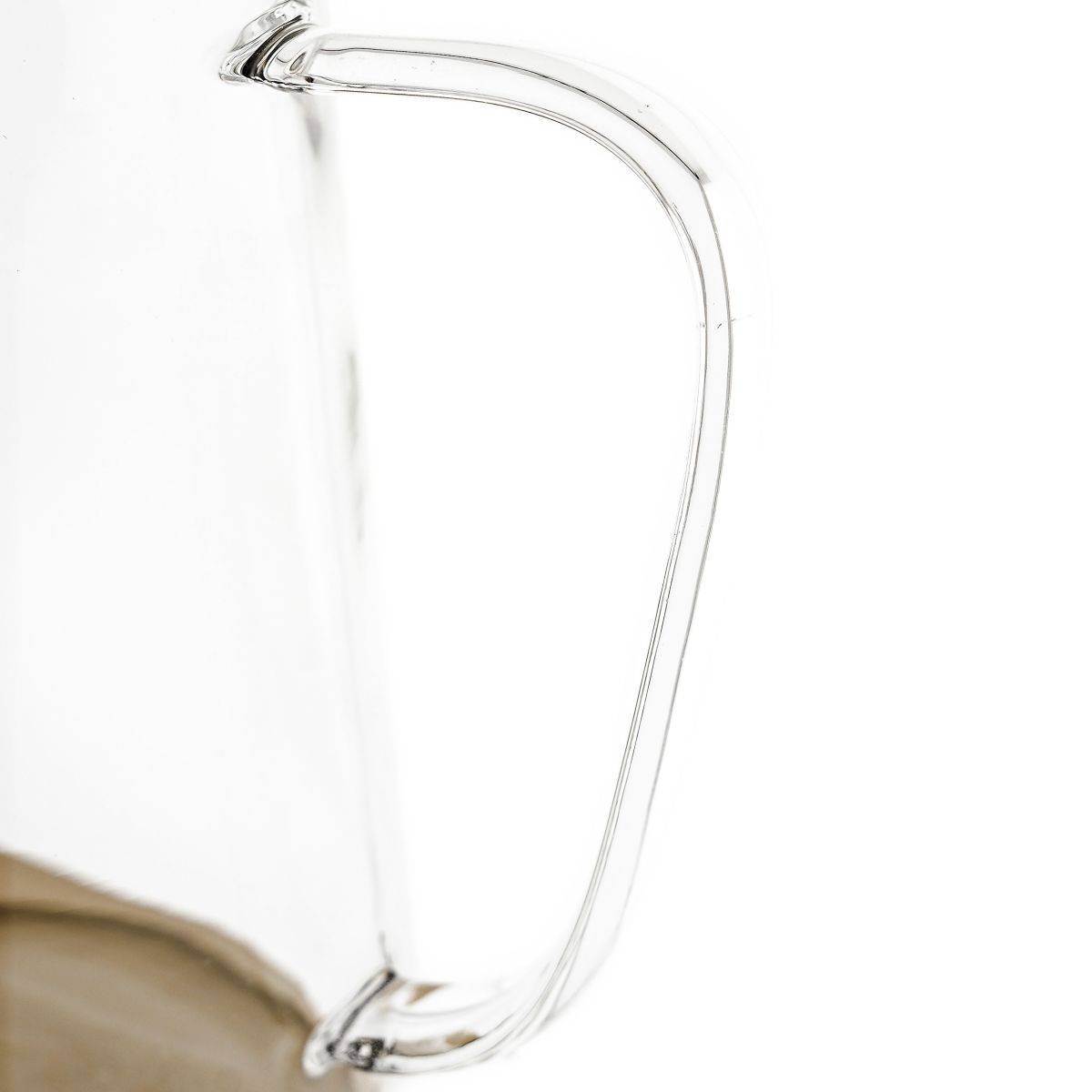 Elegante set di contenitori per olio in vetro da 3 pezzi con coperchio in bambù e sottobicchiere-3