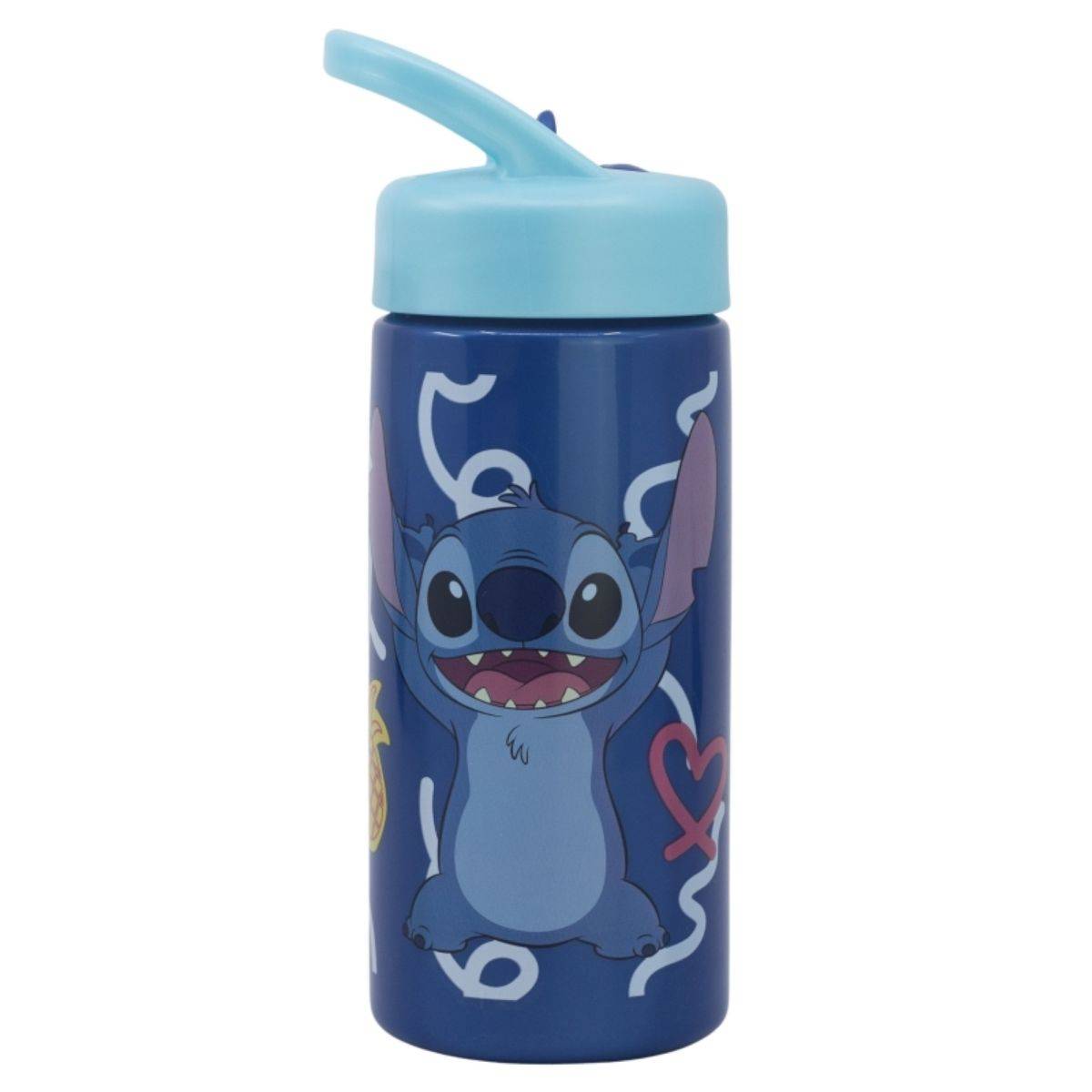 Borraccia Disney Stitch: pratica, senza BPA e con cannuccia per l'uso quotidiano!-1