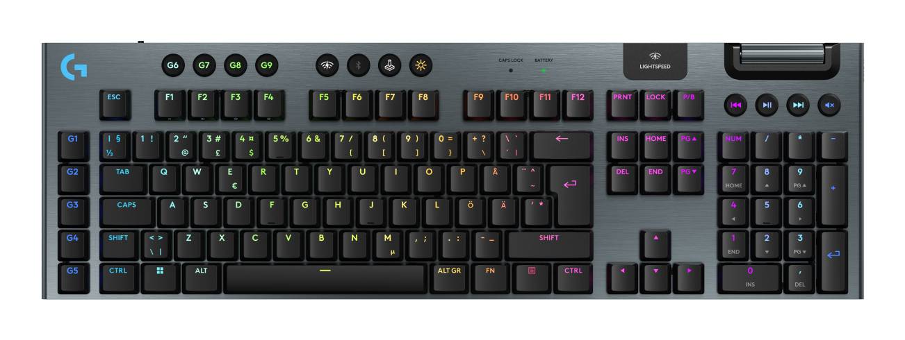 LOGITECH G G915 X LIGHTSPEED Tastatur Gaming USB + RF Wireless + Bluetooth QWERTY-2