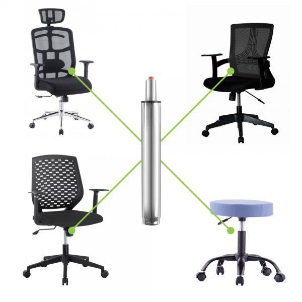 Pistone Gas per Poltrona da Ufficio Regolabile 27-39 cm Cromato-3