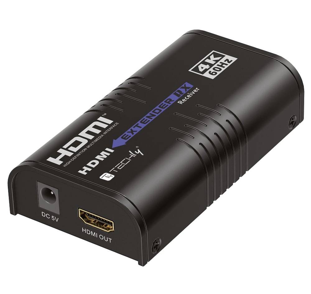 Ricevitore Aggiuntivo per Extender HDMI over IP 4K@60Hz su Cavo Cat.6 fino a 120m-0