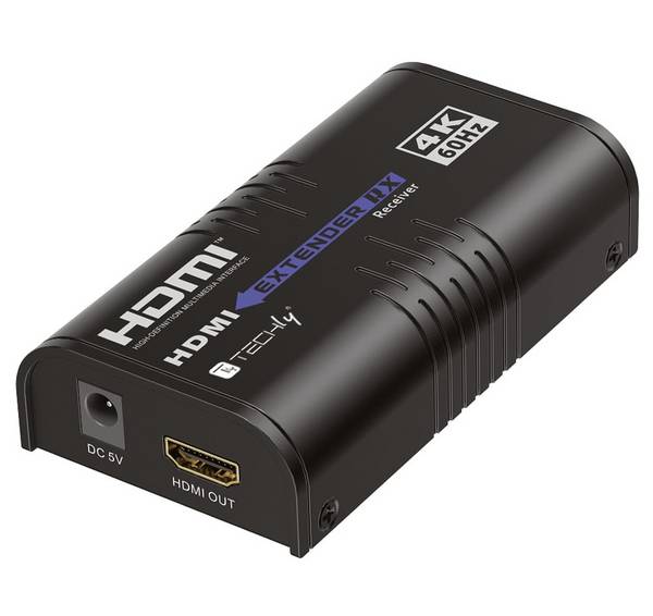 Ricevitore Aggiuntivo per Extender HDMI over IP 4K@60Hz su Cavo Cat.6 fino a 120m