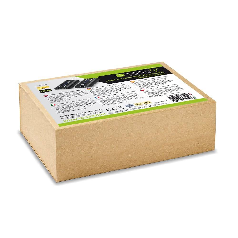 Ricevitore Aggiuntivo per Extender HDMI over IP 4K@60Hz su Cavo Cat.6 fino a 120m-1