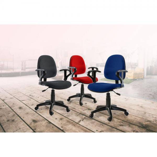 Sedia per Ufficio Easy Colore Grigio-3