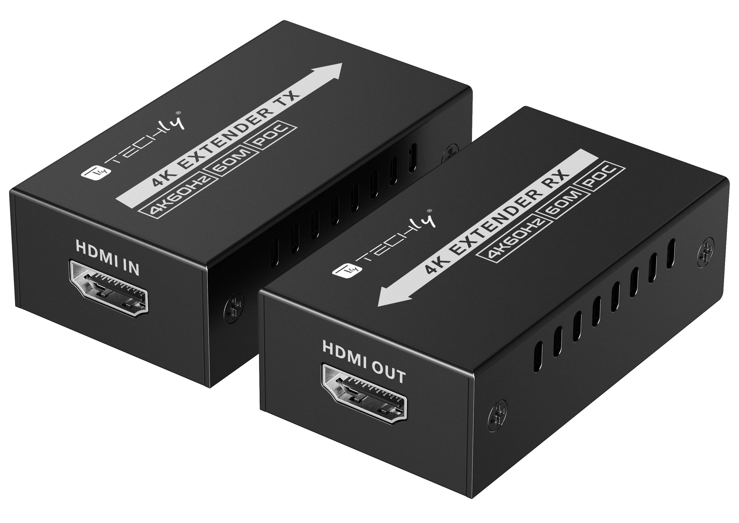 Extender HDMI™ 4K@60Hz fino a 60m con Tecnologia PoC-0