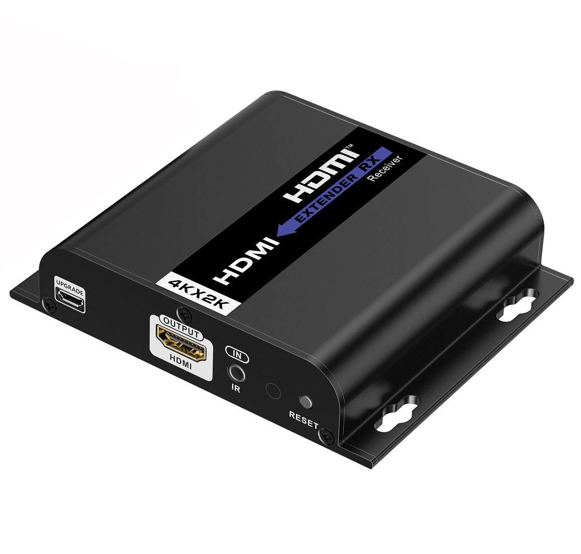 Ricevitore Aggiuntivo per Extender HDMI over IP con PoE IR 4K UHD su Cavo Cat.6 fino a 120m-0