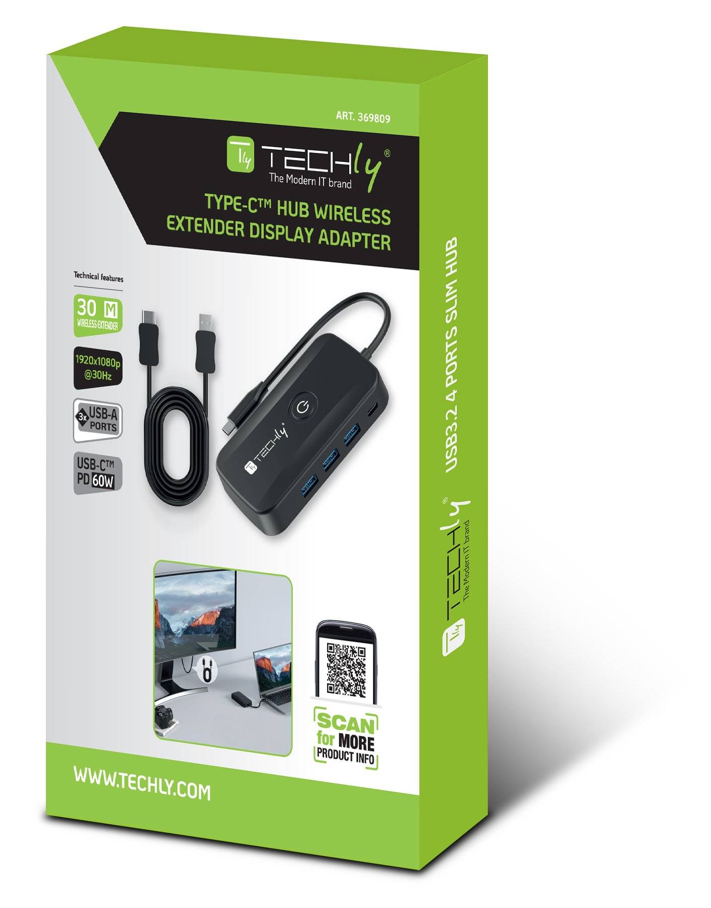 Adattatore Video Extender Wireless con Hub USB-C™ 5-IN-1-1