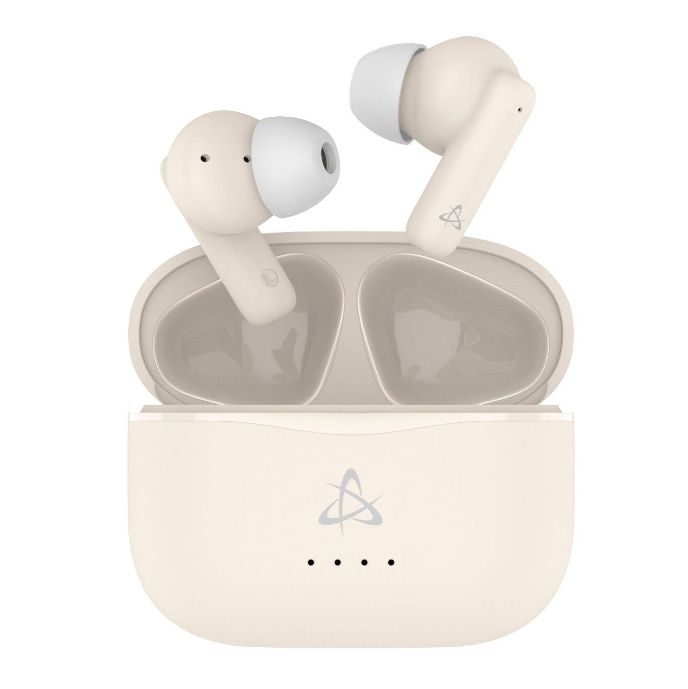 Auricolari Bluetooth v5.4 con Custodia di Ricarica EB-TWS05 Beige-0