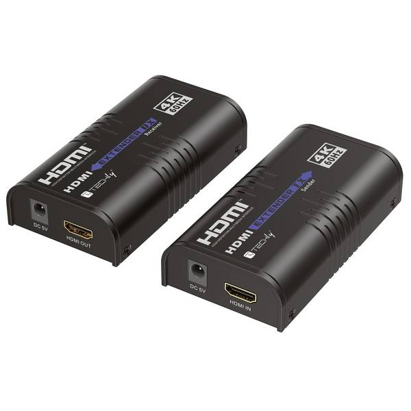 Extender HDMI over IP 4K@60Hz su Cavo Cat.6 fino a 120m