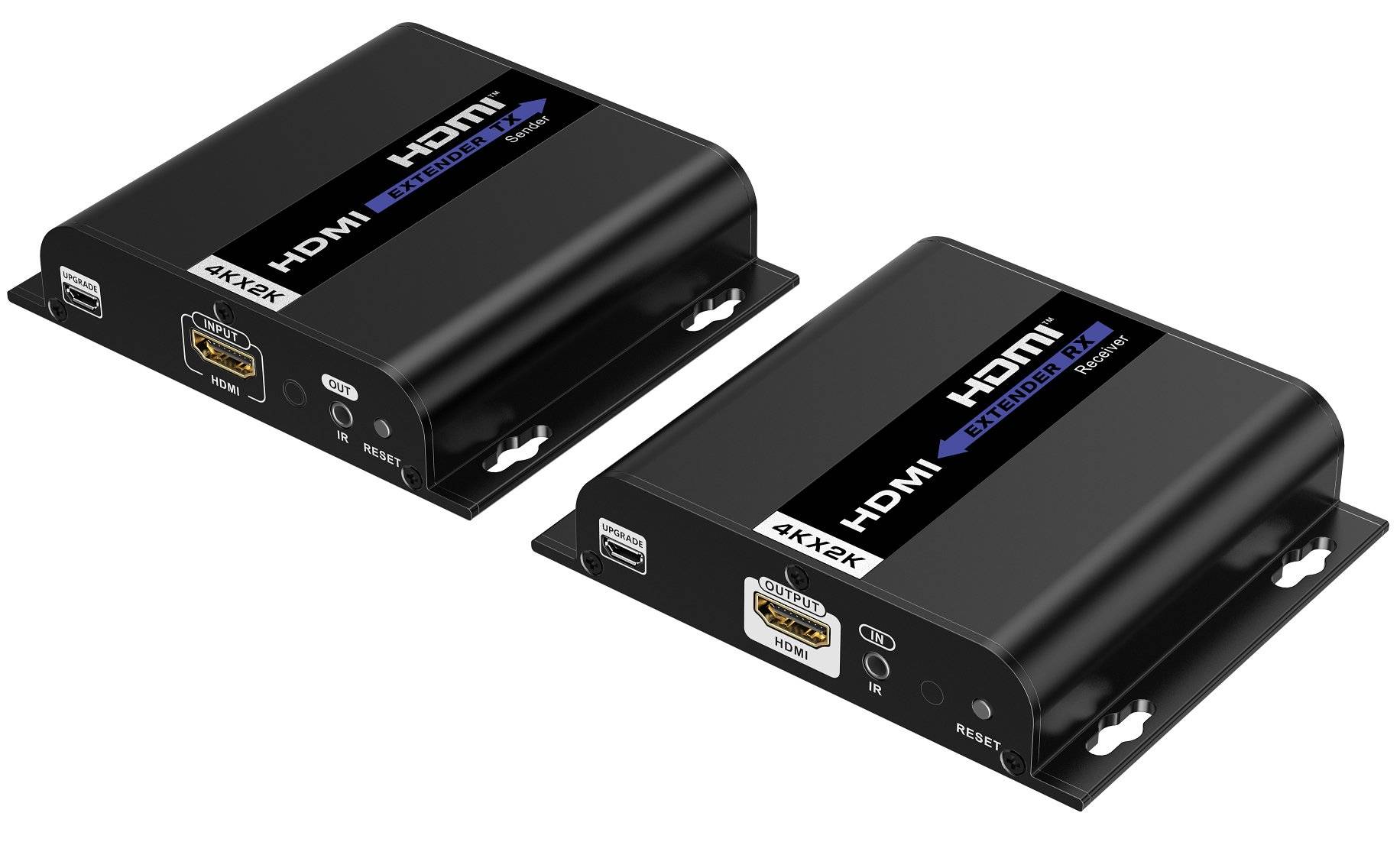 Extender HDMI over IP con PoE IR 4K UHD su Cavo Cat.6 fino a 120m-0