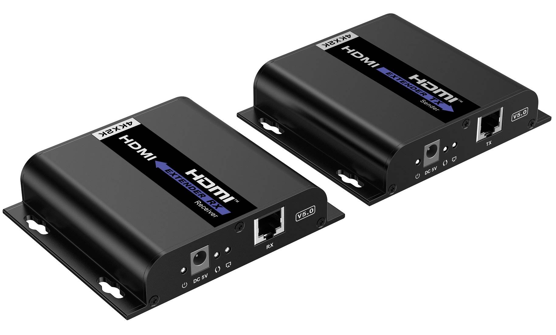 Extender HDMI over IP con PoE IR 4K UHD su Cavo Cat.6 fino a 120m-1