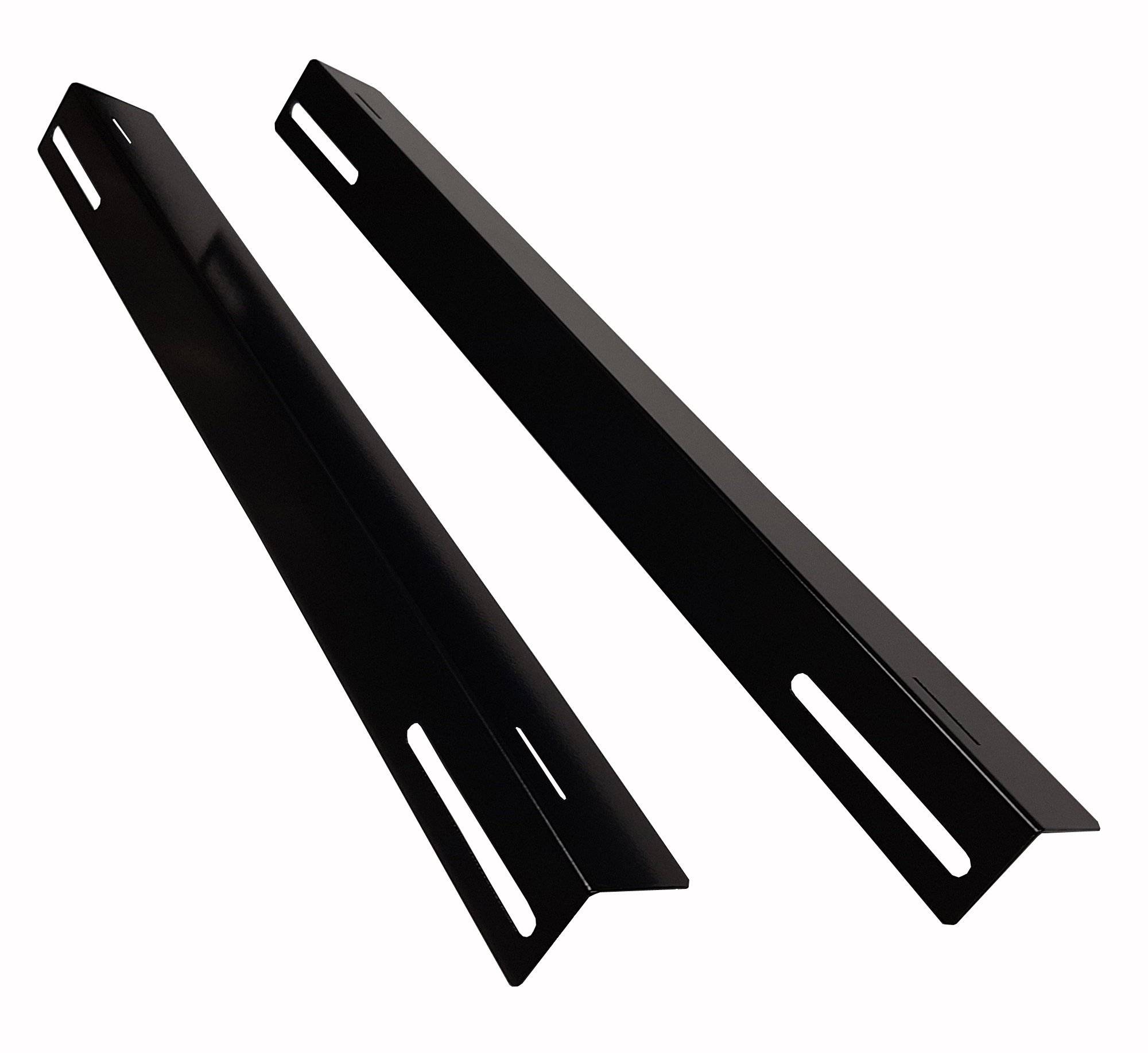 Coppia staffe a L Laterale per Rack 19'' a Muro Prof. 600mm Nero-4