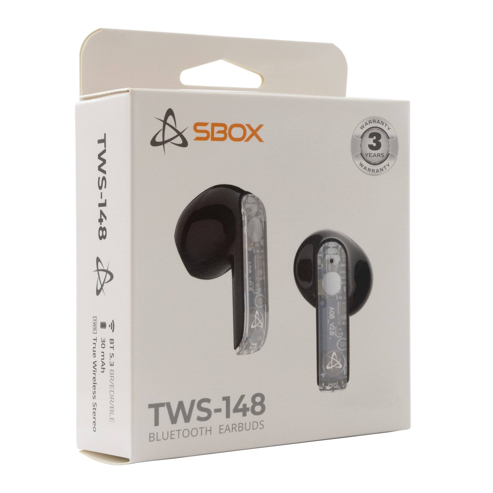 Cuffie Auricolari Bluetooth con Microfono EB-TWS148 Nero-1