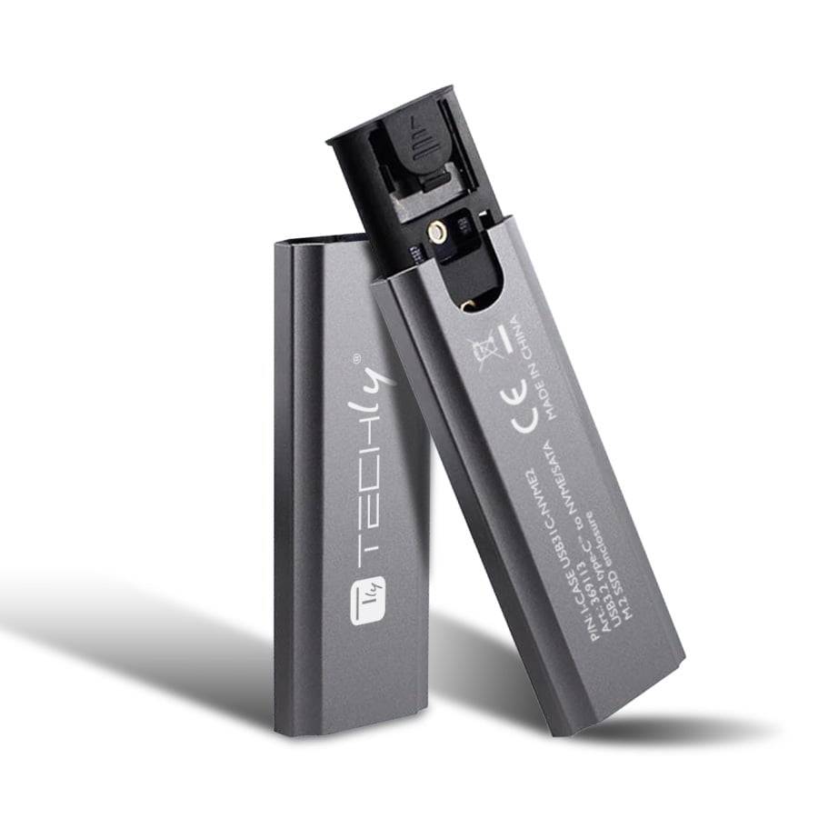 Box Esterno USB-C™ USB3.2 Gen2 NVMe/SATA M.2 SSD-0