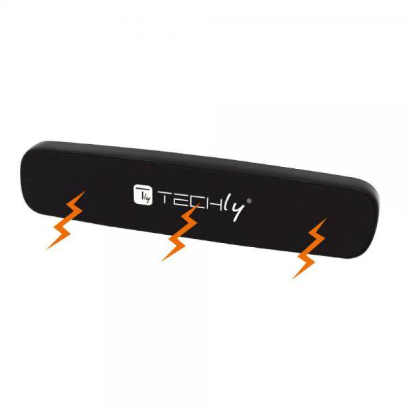 Supporto Magnetico da Auto per Smartphone con Doppia Clip-2