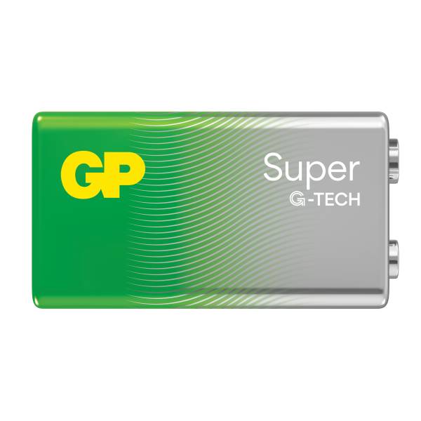 Blister 1 Batteria 9V Super Alcalina 9V: 1604A/6LF22-1