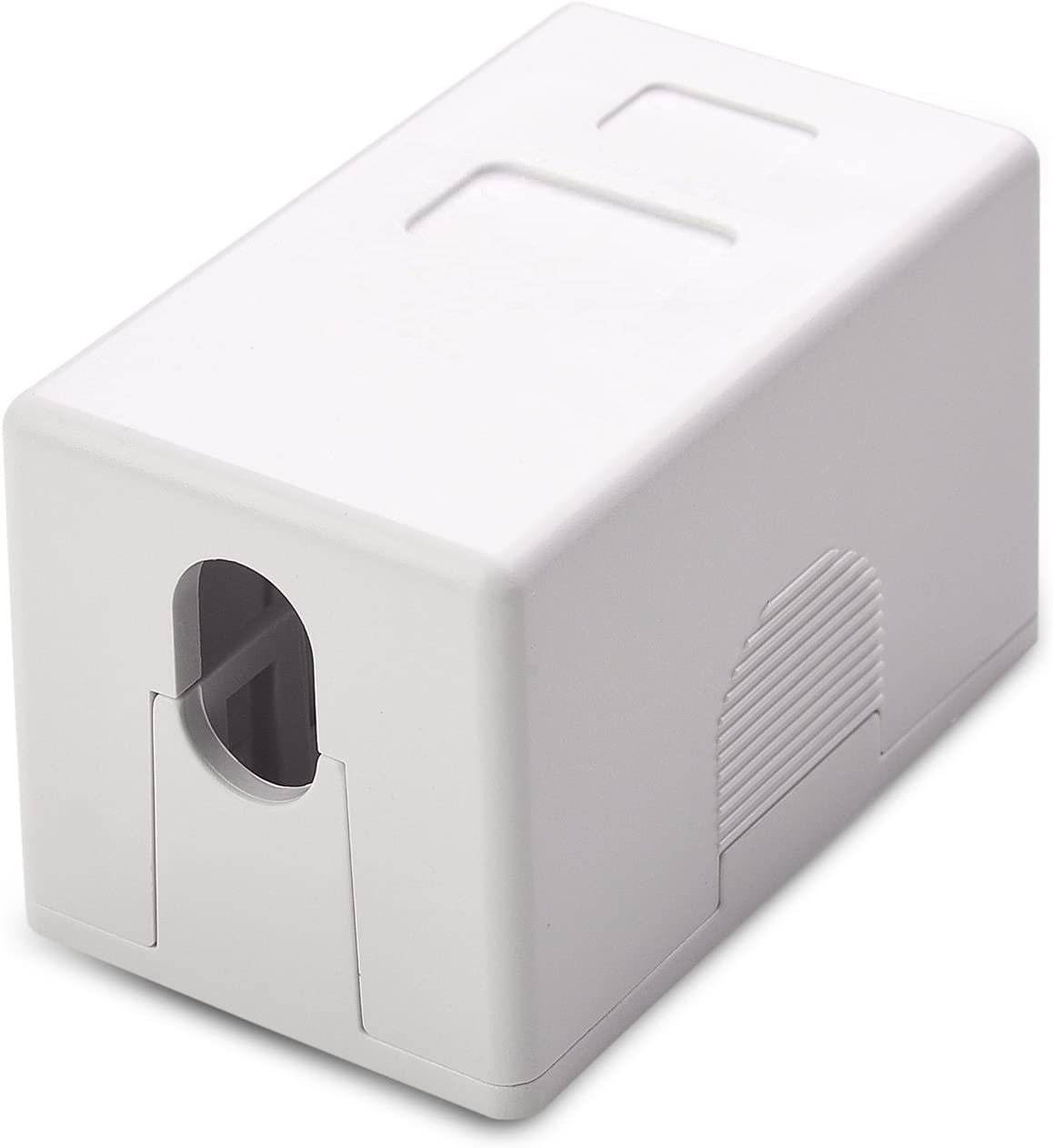 Presa a Muro per 1 Frutto Keystone Bianco-1