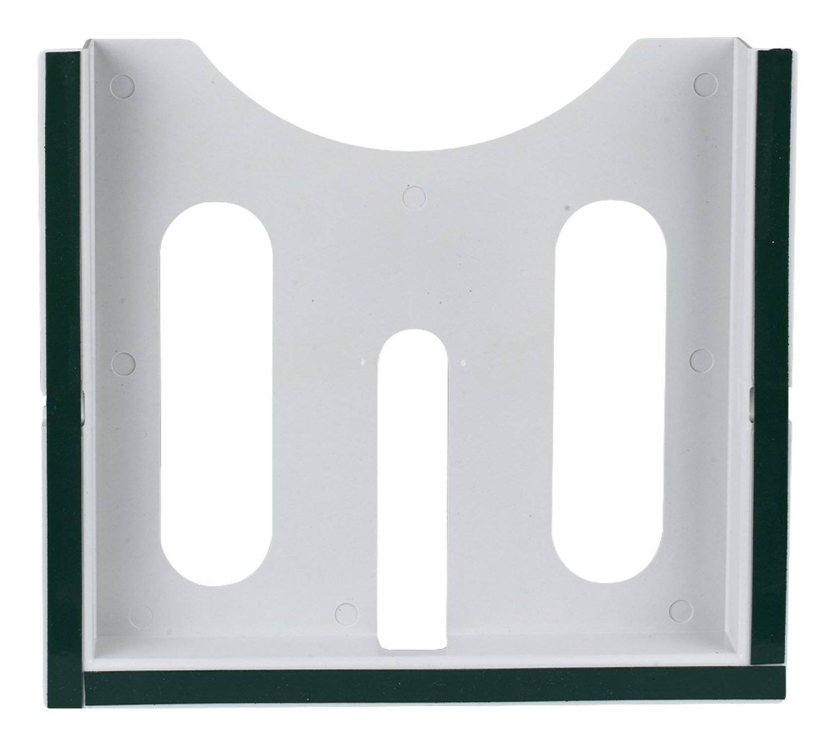 Tasca Porta-Documenti in Plastica Grigio-1
