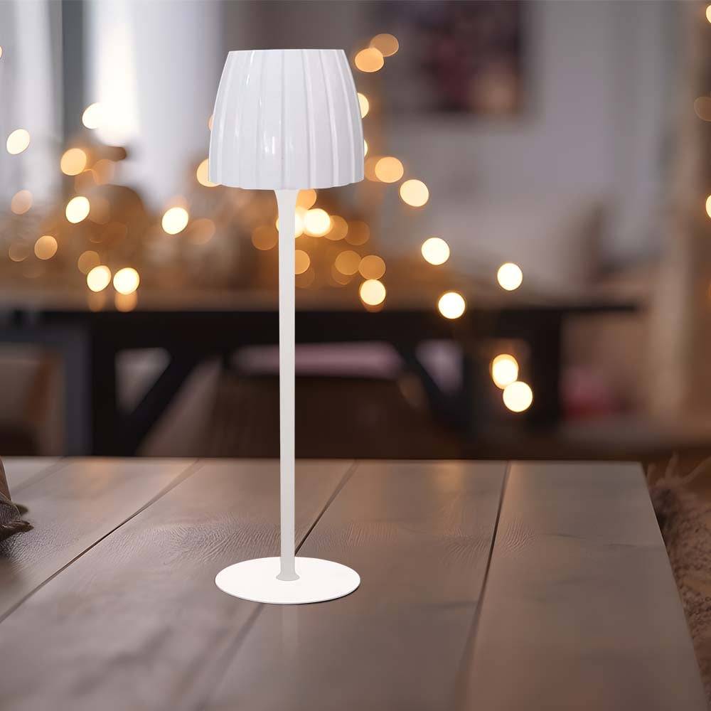 V-TAC Lampada LED da Tavolo 2.7W 105*340mm Bianco Ricaricabile, Touch Dimmerabile 3in1-2