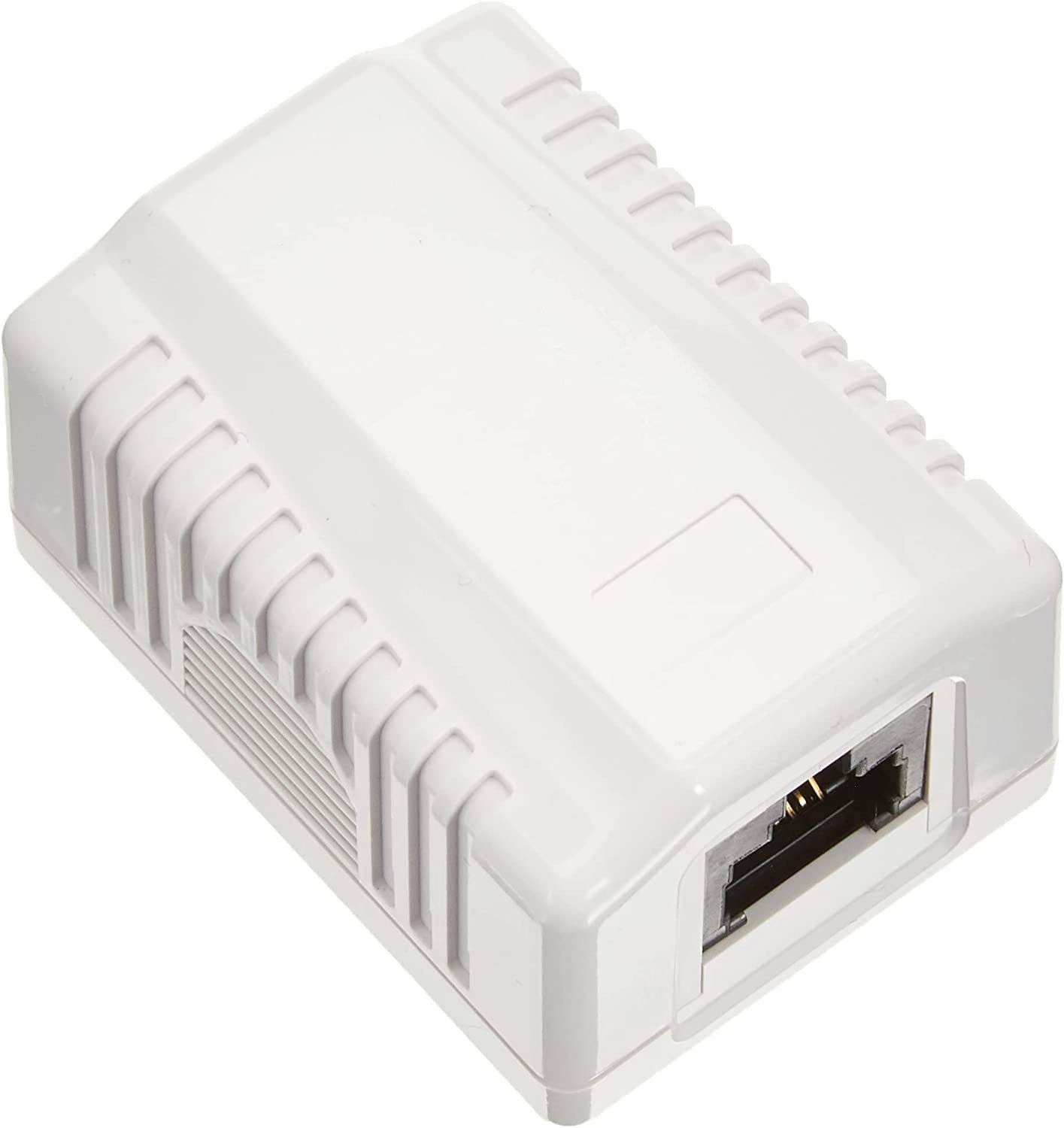 Presa a Muro con 1 Frutto RJ45 Cat.6 UTP Beige-2