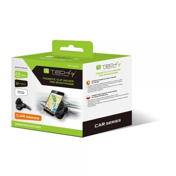 Supporto magnetico a clip, per cruscotto auto, per Smartphone-1