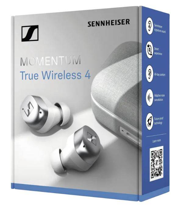 Auricolari in Ear Bluetooth Sennheiser Momentum True Wireless 4 Bianco-0