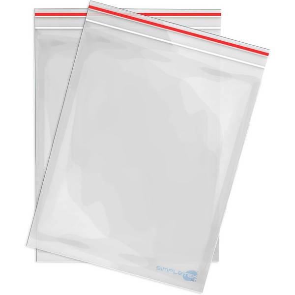 1000 X Bustine Sacchetti Trasparenti Con Zip Richiudibili 4cm X 6cm 40mm 60mm