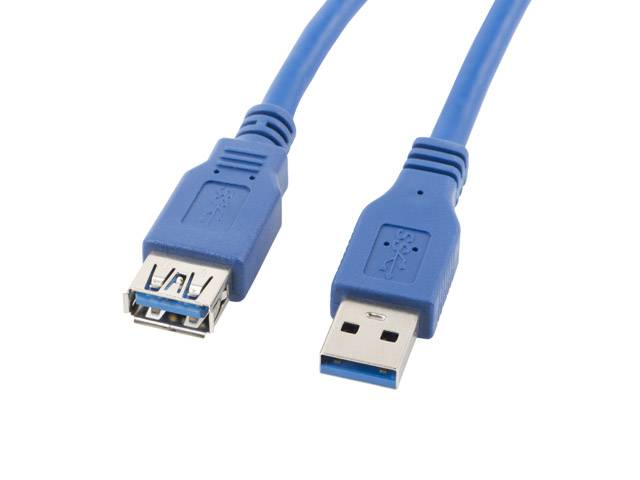 Lanberg CA-US3E-10CC-0018-B USB Kabel 1,8 m USB A Blau (CA-US3E-10CC-0018-B)-0