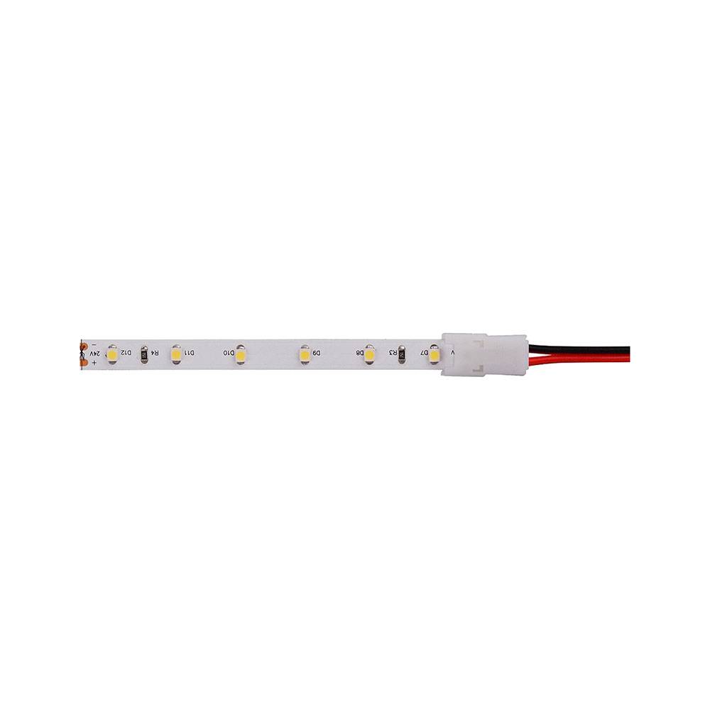 V-TAC Connettore Clip 2 Pin Strip LED Monocolore 8mm Fili a Saldare 160mm-1