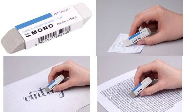 Tombow Gomma da sabbia MONO bianca-1