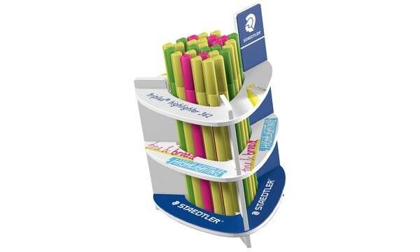 STAEDTLELER TRIPLUS TEXTSURFER 362 Espositore di 30 marcatori fluorescenti - corsa 1 - 4 mm ca.-1