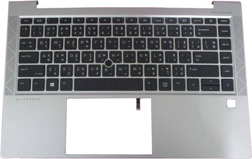 HP M15210-051 - Cover + keyboard - Französisch - Tastatur mit Hintergrundbeleuchtung - HP - EliteBook 845 G7 (M15210-051-0