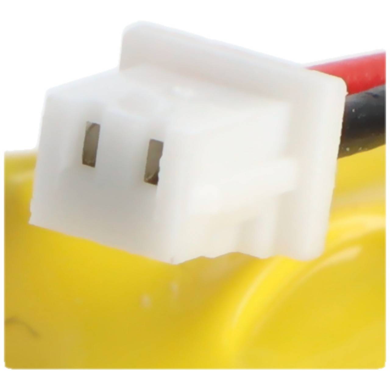 Batteria CMOS CR2032 3V con cavo e spina, rispettare la polarità +/--4