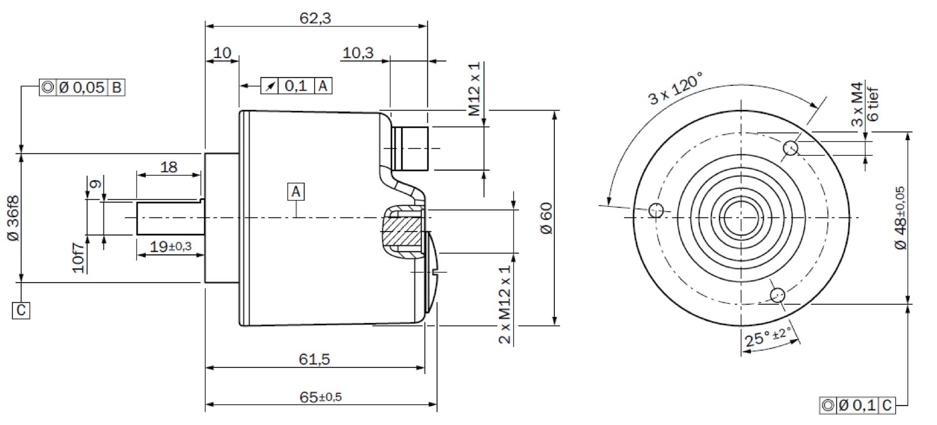 SICK - AFM60A-S4NB018x12, Encoder assoluto-1