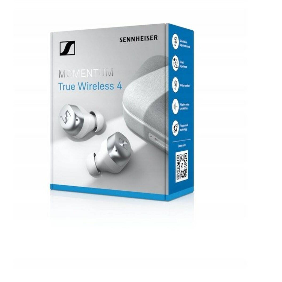 Auricolari in Ear Bluetooth Sennheiser Momentum True Wireless 4 Bianco-2