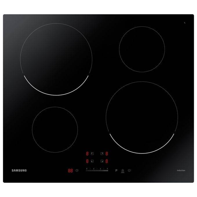 Samsung NZ64T3707AK Piano cottura a induzione 60cm 4 bruciatori Limitatore di potenza-0