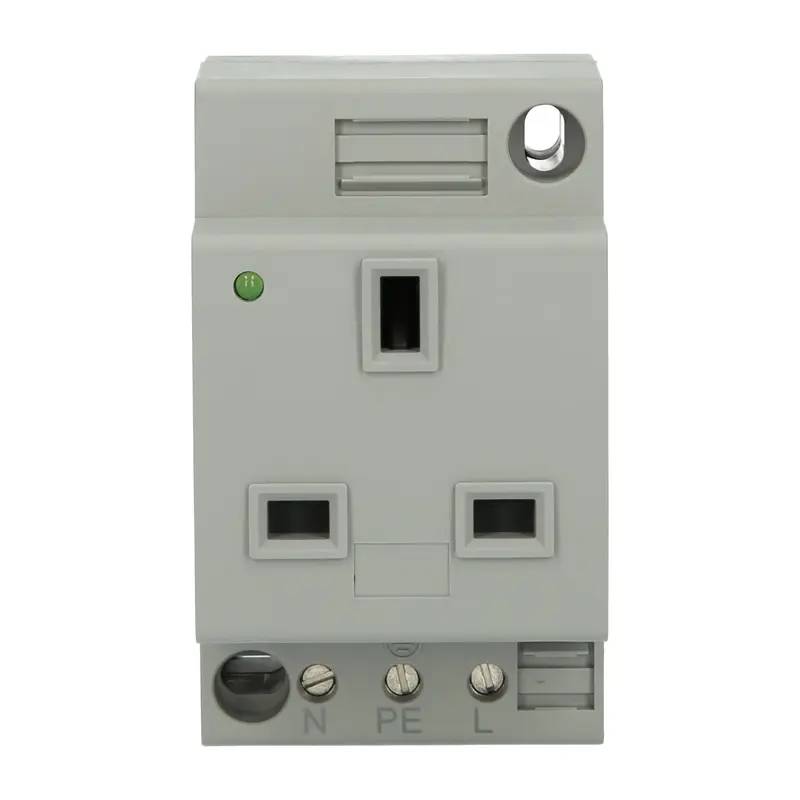Presa per quadri elettrici PHOENIX 0804053 - EO-G/UT/SH/LED-0