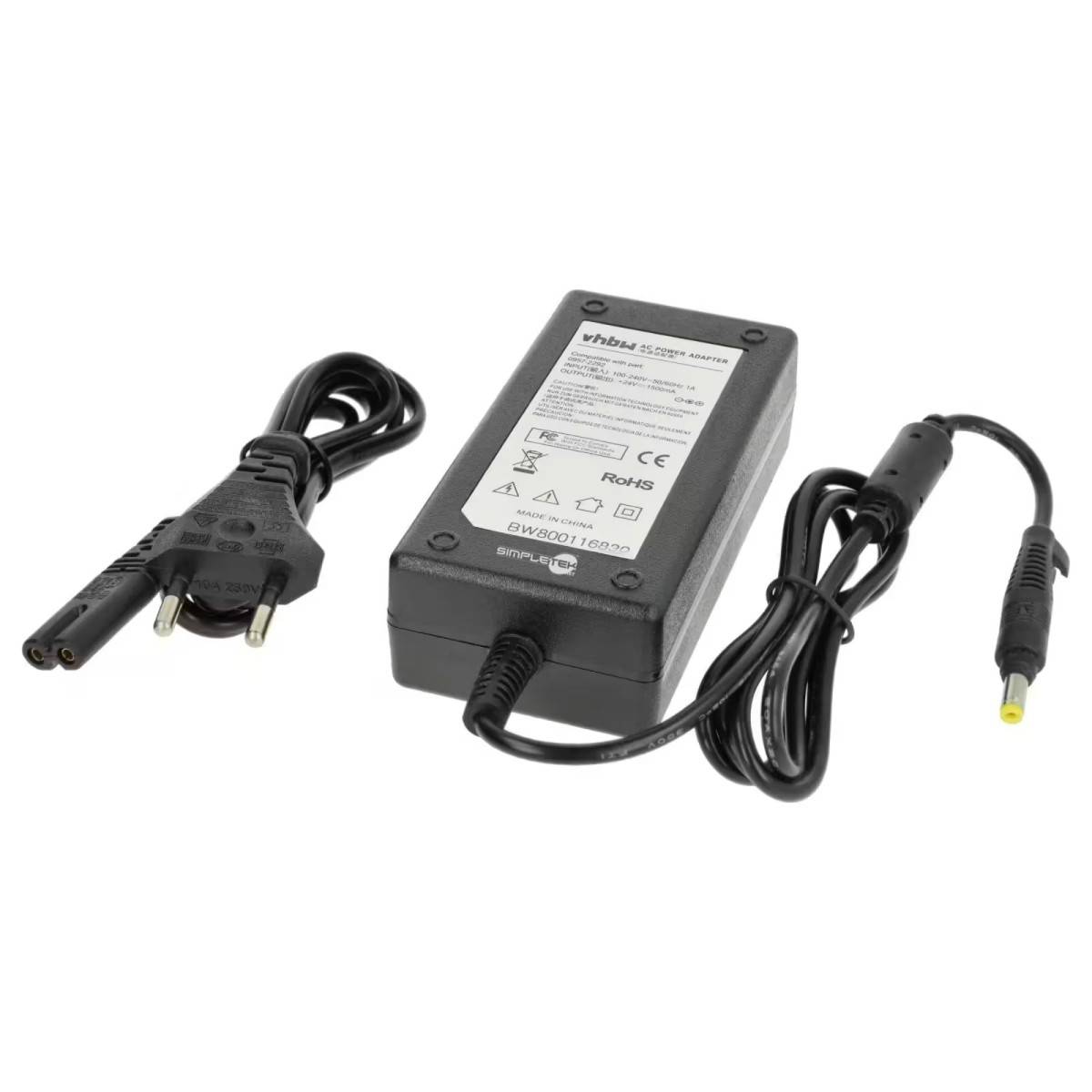 Alimentatore Compatibile Con Hp 0957-2292 24v 1,5a Scanner 4.8mm 1.7mm-4