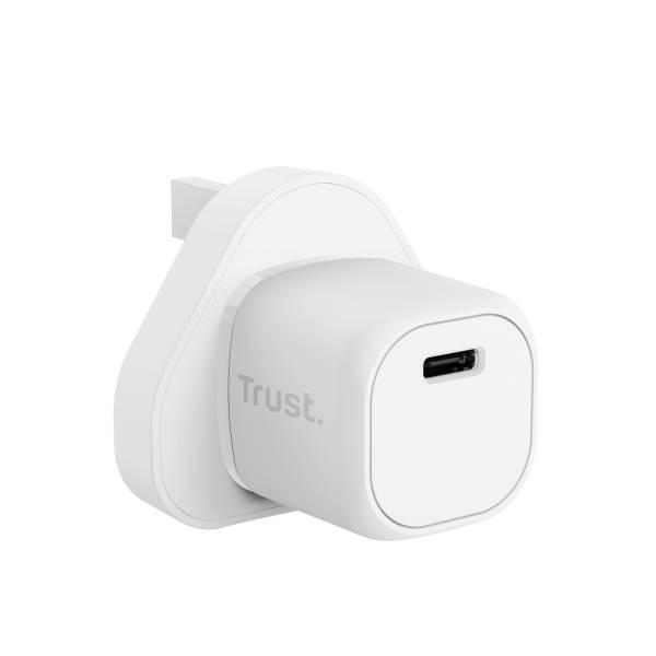 Trust Maxo Universale Bianco AC Interno (Ultra-small 20W USB-C PD Charger)-1