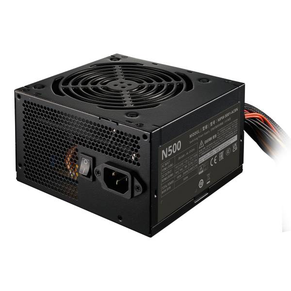 COOLER MASTER ALIMENTATORE ELITE NEX N500 240V 500W 120MM-FAN ACTIVE-PFC PSU - NON-MODULAR-1