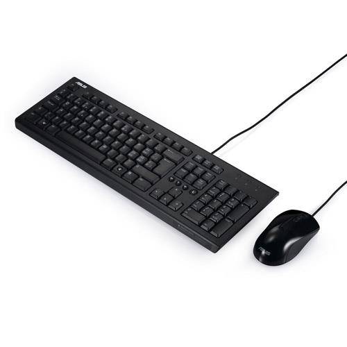 ASUS U2000 tastiera Mouse incluso Casa/ufficio USB QWERTY Italiano Nero-0