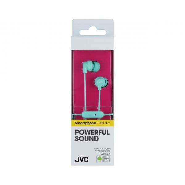 JVC HA-FR15-Z-E Auricolare Cablato In-ear Musica e Chiamate Turchese-1
