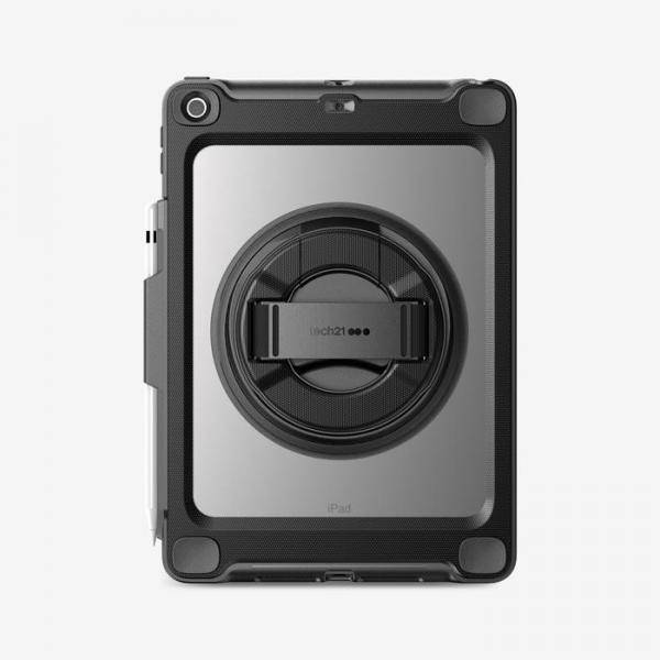 Tech21 Evo Max Hand Strap Cover Nero (EVO MAX BLACK - IPAD 7TH GEN STRAP)-0