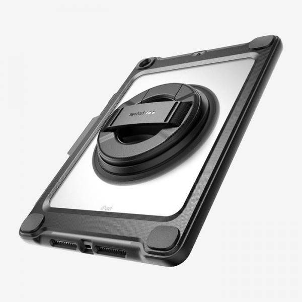Tech21 Evo Max Hand Strap Cover Nero (EVO MAX BLACK - IPAD 7TH GEN STRAP)-2