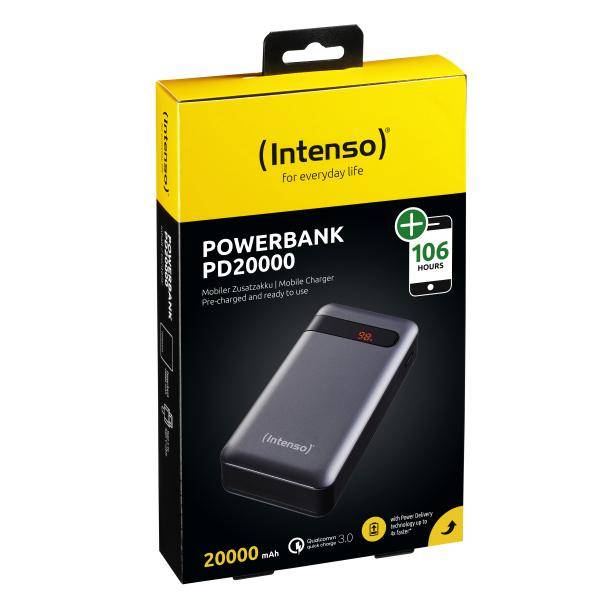 POWER BANK PD20000 MAH GREY-1